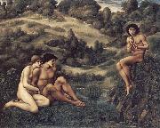 Sir Edward Burne-Jones The Garden of Pan painting